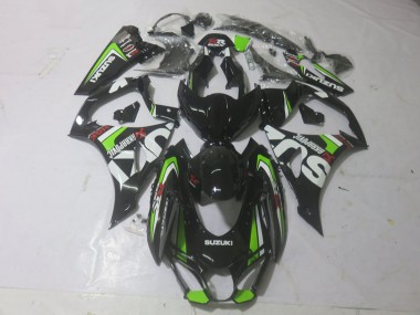 Custom 2017-2025 Suzuki GSXR 1000 Motorcycle Fairings - Glossy Black Green White UK