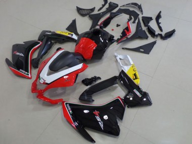 Custom 2012-2018 Aprilia RS4 50 125 Motorcycle Fairing - White Red Yellow Glossy Black UK