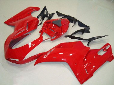 Custom 2007-2014 Ducati 1098 Motorcycle Fairing Kits - Red UK