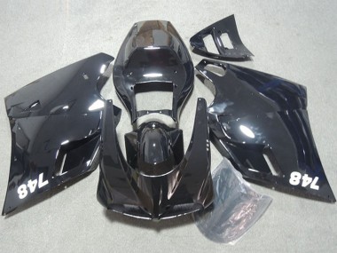 Custom 1993-2005 Ducati 748 Motorcycle Fairings - Glossy Black UK