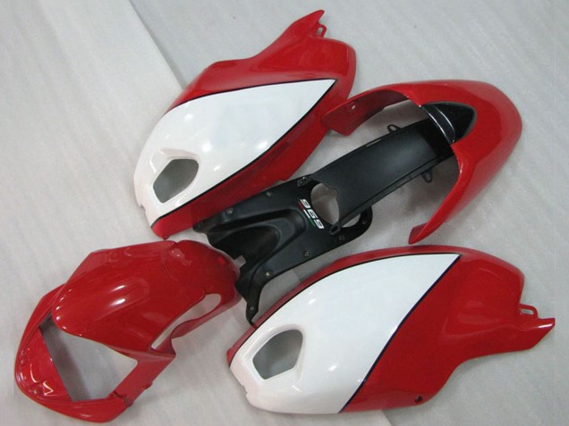 2008-2012 Ducati Monster 696 Motorcycle Fairings - White Red UK