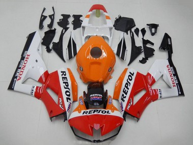 Custom 2012-2016 Honda CBR1000RR Motorcycle Fairings - Orange White Red Glossy Black Repsol HRC UK