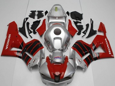 Custom 2012-2016 Honda CBR1000RR Motorcycle Fairings - Silver Red Black HRC UK