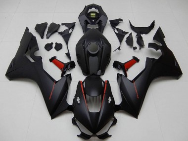 Custom 2017-2023 Honda CBR1000RR Motorcycle Fairing - Matte Black Red UK