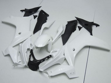 Custom 2011-2013 Honda CBR600F Motorcycle Fairings - White UK