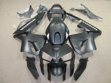 Custom 2005-2006 Honda CBR600RR Motorcycle Fairings Kits - Matte Black UK