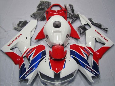 Custom 2013-2026 Honda CBR600RR Bike Fairings - White Red Blue HRC UK