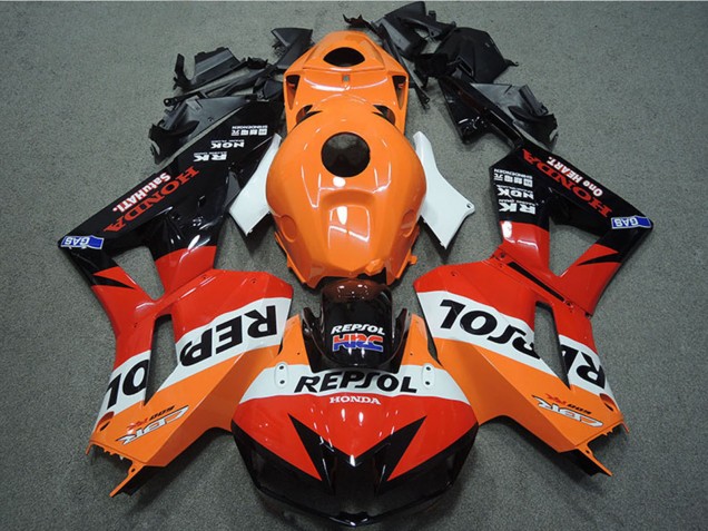 2013-2026 Honda CBR600RR Motorcycle Fairings - Orange White Red Glossy Black Repsol HRC UK