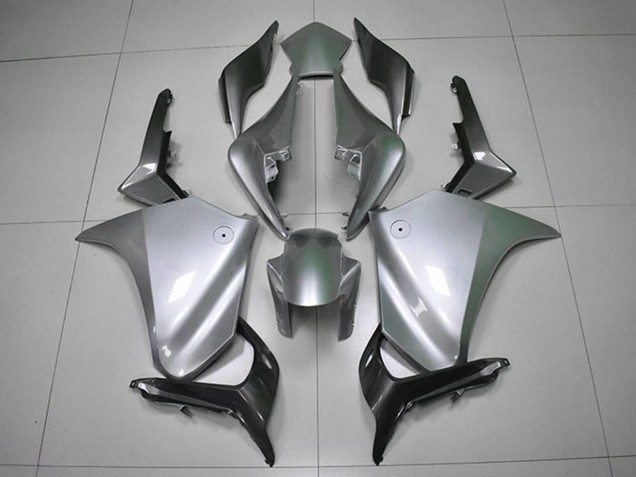 2010-2016 Honda VFR 1200 Motorcycle Fairings - Silver Black UK