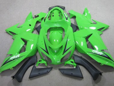 Custom 2013-2018 Kawasaki ZX6R Motorcycle Fairings - Green UK