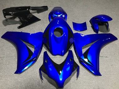 Custom 2008-2011 Honda CBR1000RR Motorcycle Fairings - Deep Blue Black UK