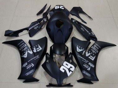 Custom 2012-2016 Honda CBR1000RR Motorcycle Fairings - Matte Dark Blue FMA 29 UK
