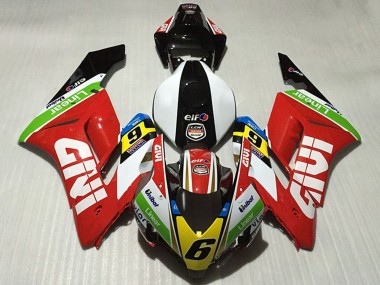 Custom 2004-2005 Honda CBR1000RR Motorcycle Fairings - White Red Green Yellow Glossy Black Givi 6 UK