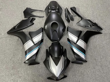 Custom 2012-2016 Honda CBR1000RR Motorcycle Fairings - Silver Light Blue Matte Black UK