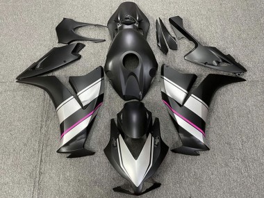 Custom 2012-2016 Honda CBR1000RR Motorcycle Fairings - Silver Pink Matte Black UK