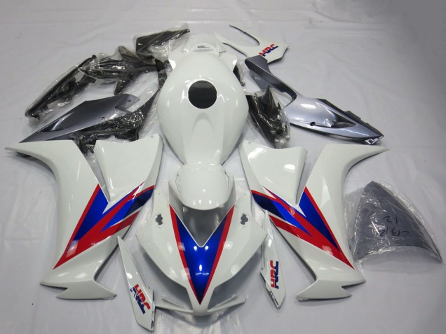 2012-2016 Honda CBR1000RR Motorcycle Fairings - White Blue Red HRC OEM Style UK