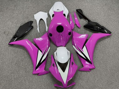 Custom 2012-2016 Honda CBR1000RR Motorcycle Fairings - White Pink UK