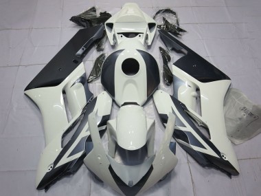 Custom 2004-2005 Honda CBR1000RR Motorcycle Fairings - White Matte Black UK