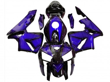 Custom 2005-2006 Honda CBR600RR Motorcycle Fairings - Deep Blue UK