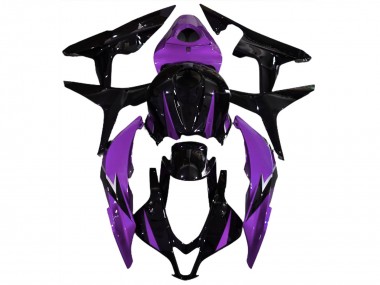 Custom 2007-2008 Honda CBR600RR Motorcycle Fairings - Purple Glossy Black UK