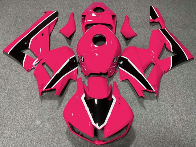 2013-2026 Honda CBR600RR Motorcycle Fairings - Pink White Glossy Black UK
