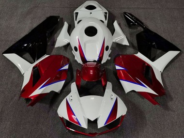Custom 2013-2026 Honda CBR600RR Motorcycle Fairings - White Red Blue Glossy Black UK