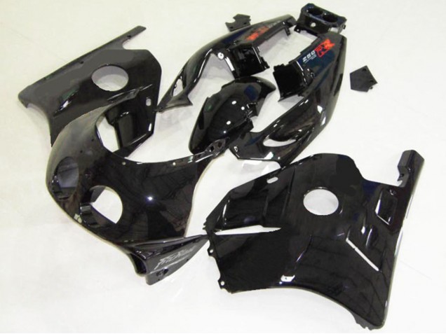 1990-1998 Honda CBR250RR Motorcycle Fairings - Glossy Black UK