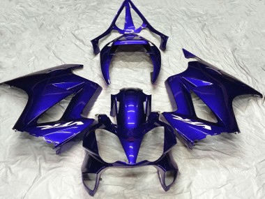 Custom 2002-2013 Honda VFR 800 Motorcycle Fairings - Blue UK