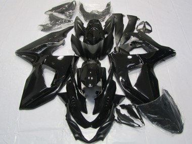 Custom 2009-2016 Suzuki GSXR 1000 Motorcycle Fairings - Glossy Black UK