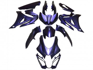 Custom 2017-2025 Suzuki GSXR 1000 Motorcycle Fairings - Matte Blue UK