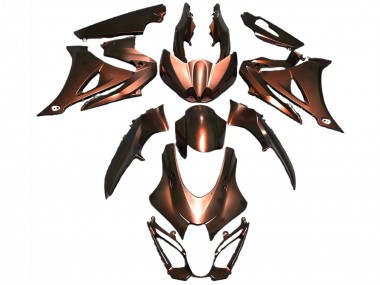 Custom 2017-2025 Suzuki GSXR 1000 Motorcycle Fairings - Matte Orange UK
