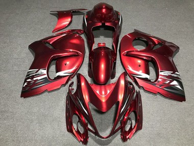 Custom 2008-2020 Suzuki GSXR 1300 Motorcycle Fairings - Bright Red UK