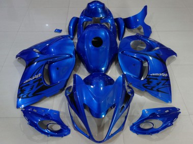 Custom 2008-2020 Suzuki GSXR 1300 Motorcycle Fairings - Electric Blue UK