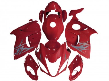 Custom 2008-2020 Suzuki GSXR 1300 Motorcycle Fairings - Red UK