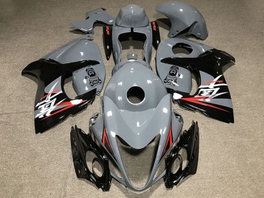 Custom 2008-2020 Suzuki GSXR 1300 Motorcycle Fairings - Nardo Grey Red Black UK