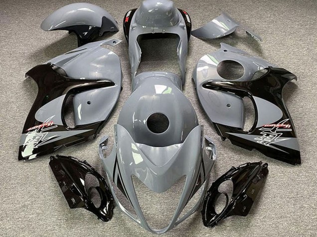 2008-2020 Suzuki GSXR 1300 Motorcycle Fairings - Nardo Grey Black UK