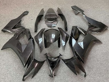 Custom 2008-2010 Kawasaki ZX10R Motorcycle Fairings - Carbon Fiber Style UK