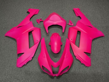 Custom 2007-2008 Kawasaki ZX6R Motorcycle Fairings - Fuchsia UK