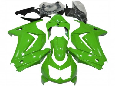 Custom 2008-2012 Kawasaki Ninja 250 Motorcycle Fairings - Green UK