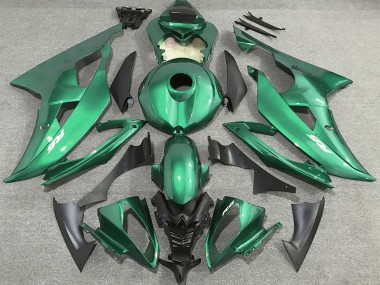 Custom 2008-2016 Yamaha R6 Motorcycle Fairings - Green UK