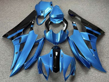 Custom 2006-2007 Yamaha R6 Motorcycle Fairings - White Blue Red Green Dunlop Wudy Michelin Motul UK