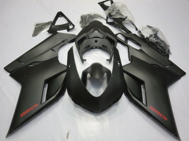 Custom 2007-2014 Ducati 1098 Motorcycle Fairing - Matte Black UK