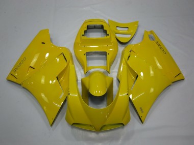 Custom 1993-2005 Ducati 996 Motorcycle Fairings - Yellow UK