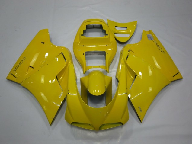 1993-2005 Ducati 996 Motorcycle Fairings - Yellow UK