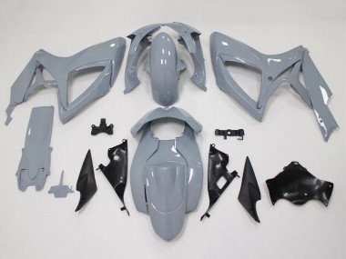 Custom 2006-2007 Suzuki GSXR 600 / GSXR 750 Motorcycle Fairing Kits - Nardo Grey UK