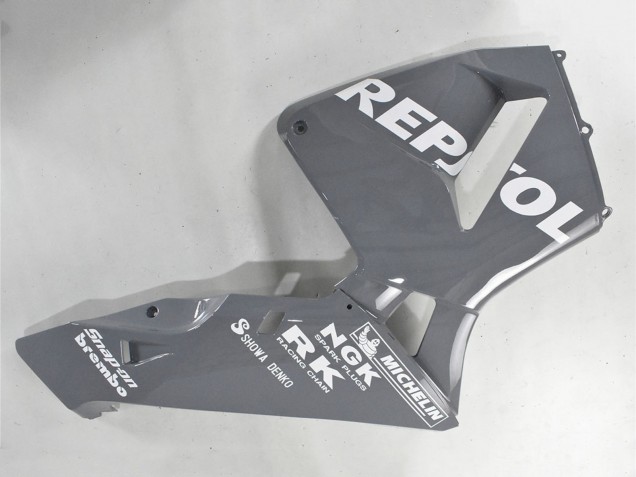 2005-2006 Honda CBR600RR Motorcycle Fairings - Nardo Grey White Repsol UK