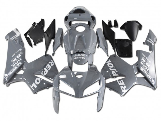 2005-2006 Honda CBR600RR Motorcycle Fairings - Nardo Grey White Repsol UK