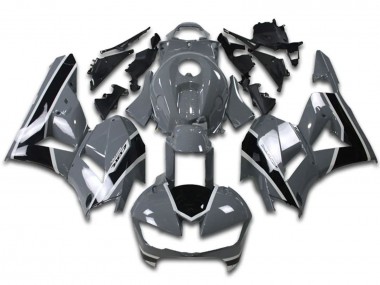 Custom 2013-2026 Honda CBR600RR Motorcycle Fairings - Nardo Grey Glossy Black UK