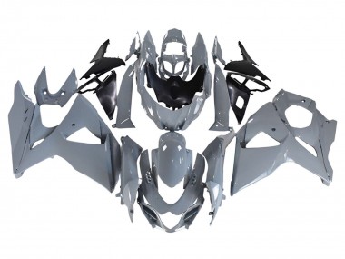 Custom 2009-2016 Suzuki GSXR 1000 Motorcycle Fairings - Nardo Grey Black UK