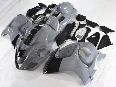 Custom 2008-2020 Nardo Grey Black Suzuki GSXR 1300 Hayabusa Motorcycle Fairings UK